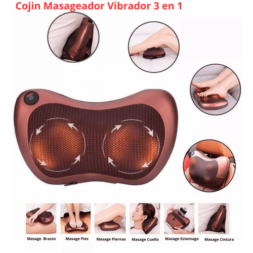 Masageador De Cuello 3 En 1