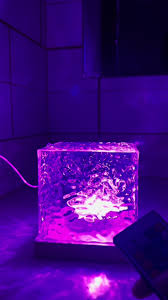 LAMPARA CUBO DE AGUA